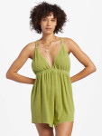 Billabong ON VACAY ROMPER palm green dámské šaty krátké