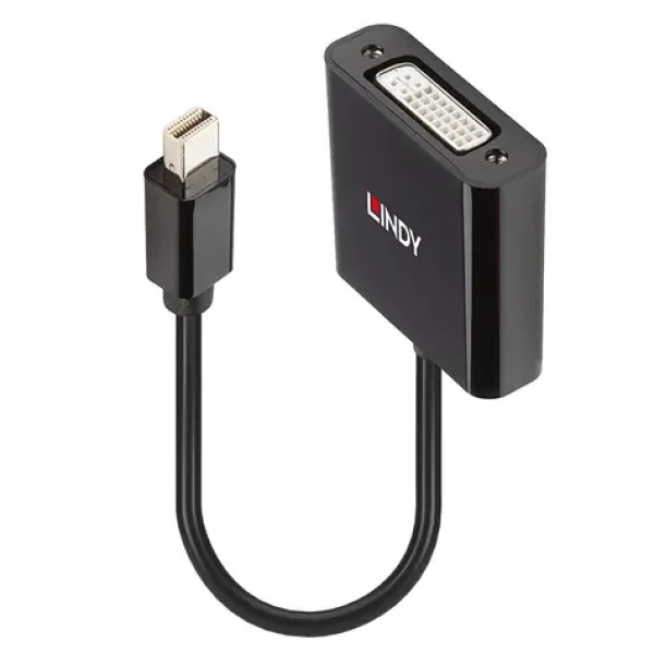 Lindy Mini DisplayPort na DVI-D / Adaptér / aktivní / 1920x1200 60Hz (41736)