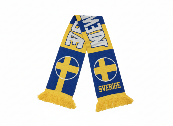 STŘÍDA SPORT Šála Švédsko pletená