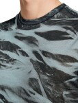 ICEBREAKER Mens Mer 125 Cool-Lite Speed SS T MotionAOP, Flint Blue/Black/Aop (vzorek) velikost: M