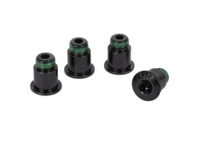 SRAM sada skrutiek k prevodníkom - 4X2 M8X4.75X8.75 STEEL 94/107 BCD BLACK QTY 4 - černá - Sram Chainring Bolt Kit 4 Rival D1 sada šroubů do převodníku