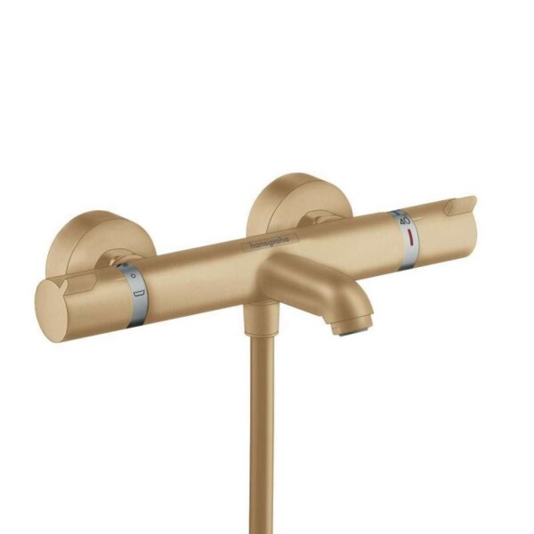 HANSGROHE - Ecostat Comfort Termostatická vanová baterie, kartáčovaný bronz 13114140