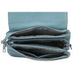Trendy dámská crossbody kabelka Santiana Lea, džínově modrá