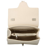 Elegantní dámská kožená kabelka do ruky Alina, béžová