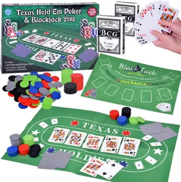 JOKOMISIADA Sada 2v1 Poker Blackjack