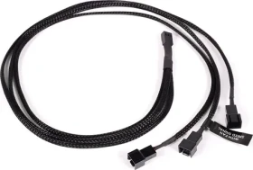 Alphacool Y-Splitter 3-Pin na 3x 3-Pin 60cm / Kabel / 3-pin rozbočovač / 60 cm (18692)