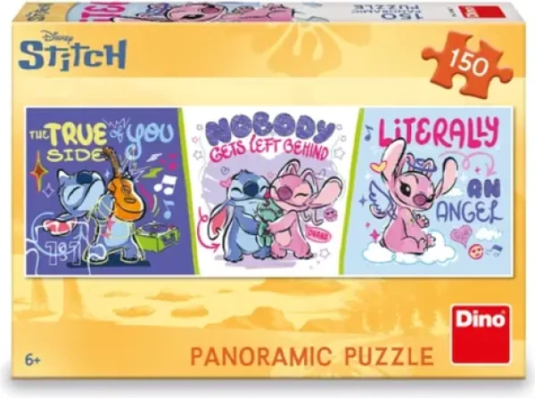 DINO Vertikální puzzle Stitch relaxuje