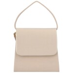 Elegantní dámské psaníčko kufříkového střihu Esmeralda, pleťová