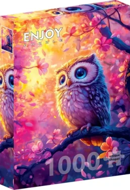 ENJOY Puzzle Zasněná sova