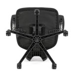 Kancelářská židle, synchronní mechanismus, černá síťovina, KA-Y358 BK