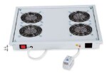 Triton Ventilační jednotka spodní (horní) / 220V/30W / 2xventilátory+Termostat / černá (RAB-CH-X03-X3)