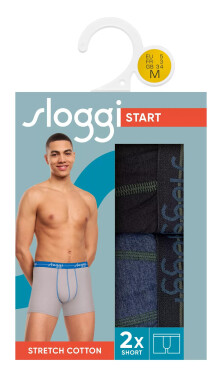 Pánské boxerky Start Short C2P box - UNKNOWN - černé V004 - SLOGGI UNKNOWN 7