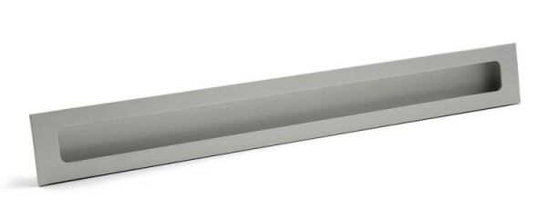 Tulip Nábytková úchytka zápustná Rulida rozteč: 128mm hliník