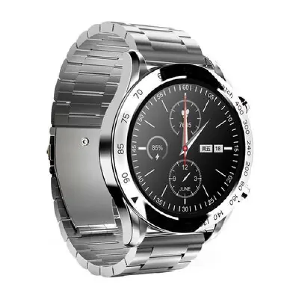 Rozbaleno - HiFuture FutureGo Pro SmartWatch stříbrná / chytré hodinky / 1.32" / IP68 / Bluetooth 5.0 / Wi-Fi / rozbaleno (HiF-FUTUREGOPROSL.rozbaleno)