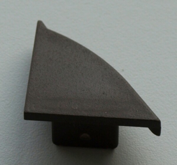 TL Egger koncovka tmavě hnědá :: 90° vnější