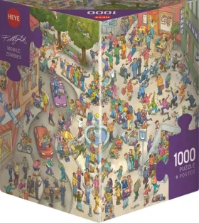 HEYE Puzzle Zombíci v pohybu