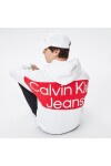 Calvin Klein J30J322527 mikina bílá