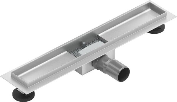 MEXEN - Flat odtokový žlab bez roštu 50 cm nerez 1015050