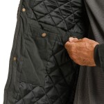 Bushman Pánská zateplená bunda Hayk, tmavě zelená XXXXL
