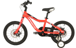 Dětské kolo LEADER FOX Fox 16", model 2025-1, barva červená
