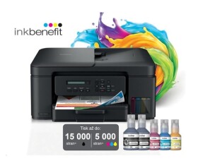 BROTHER multifunkce inkoustová DCP-T730DW - A4 128MB 2400x600 16ppm ADF USB 2.0. WIFI - INKTANK INK BENEFIT EDF_3861062