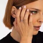 Elenys stříbrný prsten Třpytivá elegance Velikost: Nastavitelná 52-60 mm