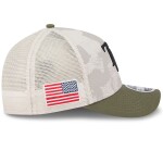 New Era Pánská kšiltovka Tampa Bay Rays MLB 2025 Armed Forces 9FORTY M-Crown A-Frame Snapback
