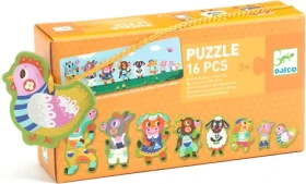 DJECO Puzzle Velcí a malí na farmě