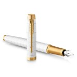 Parker IM Premium Pearl GT - plnící pero, hrot F