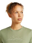 ICEBREAKER Wmns Mer 150 Tech Lite SS Tee Sparkling Sta, Lichen velikost: L