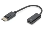 Digitus DisplayPort - HDMI adaptér černá / Adaptér / DisplayPort - HDMI / 0,15 m / Full HD (DB-340400-001-S)