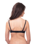 Hladká podprsenka s double push-up efektem WONDERBRA FULL EFFECT PLAIN BRA - WONDERBRA - černá 75 A