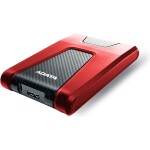 ADATA HD650 2TB červená / 2.5 / USB 3.1 / 5400 rpm / nárazu odolný (AHD650-2TU31-CRD)