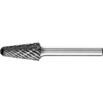 PFERD 21214183 frézovací kolík tvrdokov Špičatý kužel Délka 41 mm Vnější Ø 3 mm Pracovní délka 11 mm Ø hřídele 3 mm 1 ks