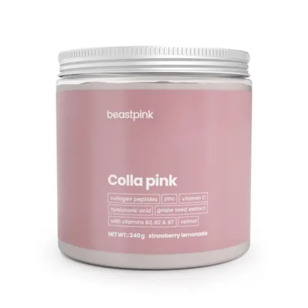 Colla Pink - BeastPink (jahodová limonáda, 240 g) (29715-1-240g-strawberry-lemonade)