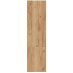 CERANO - Koupelnová vysoká skříňka Adele - TIP-ON otevírání - dub zlatý Craft - 45x180x33 CER-843917