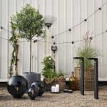 STAR TRADING LED víla světla Malý Circus Filament 476-63 - STAR TRADING Venkovní světelný řetěz Circus Small – 20 LED žárovek, černá barva, plast