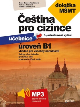 Čeština pro cizince B1 - Marie Boccou Kestřánková