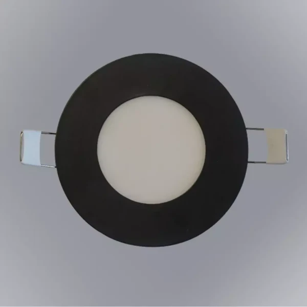 LED podhledové svítidlo CIRCLE 18W 4200K KULATÝ ČERNÝ
