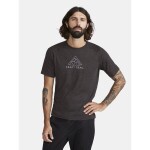 Běžecké tričko CRAFT ADV Trail Wool SS - černá Velikost textilu: XL