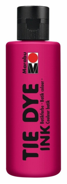 Batikovací barva 80ml - malinově růžová 005