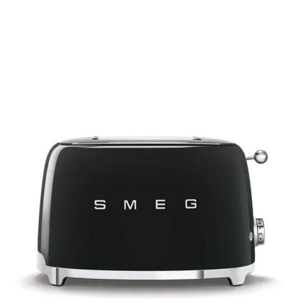 SMEG TSF01BLEU černá / Topinkovač / 950 W / 2 sloty / 2 topinky / 6 stupňů opečení (TSF01BLEU)