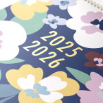 Busy B Nástěnný kalendář na 17 měsíců Floral 2025/26, multi barva, papír