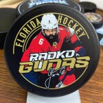 FansArena Puk Radko Gudas #6 Florida Hockey Town Exclusive Collection (Florida Panthers NHL)