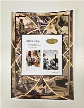 Zdeněk Burian Portfolio 3 : Hoši od Bobří řeky (formát A3) - Zdeněk Burian