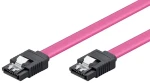 MicroConnect Propojovací kabel SATA 7pin - SATA 7pin 0.3m fialová / SATA I (SAT15003C)