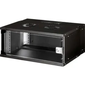 Digitus SOHO PRO černá / Nástěnný rozvaděč / 19" / 4U / nosnost 60 kg (DN-49201)