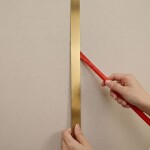REA - Samolepicí dekorativní lišta P14454CA 3,8cm Brush Gold HOM-09986