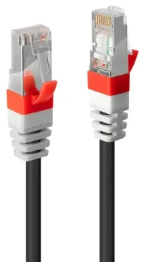 Lindy Cat6a S/FTP černá / Patch kabel / RJ45-RJ45 / PIMF / 5 m / 10 Gbit/s (45366)