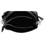 Dámská kožená crossbody kabelka Marianna, černá